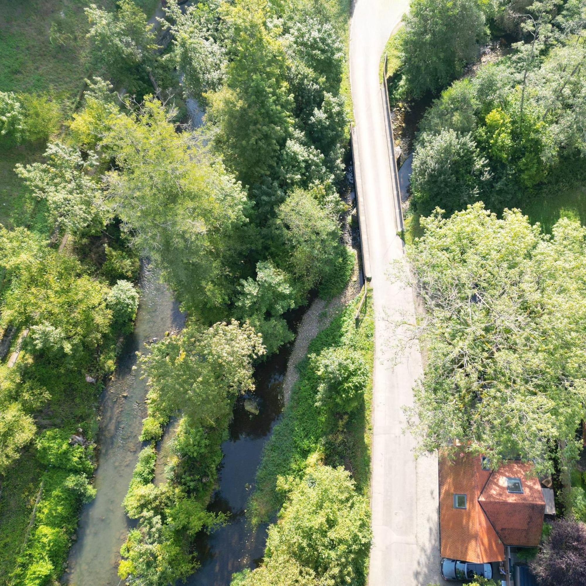 Tauberchalet I Boutique-Ferienhaus Mit Sauna, Whirlpool & Natur I 10Min Walk To Historic Old Town Rothenburg ob der Tauber Exteriér fotografie